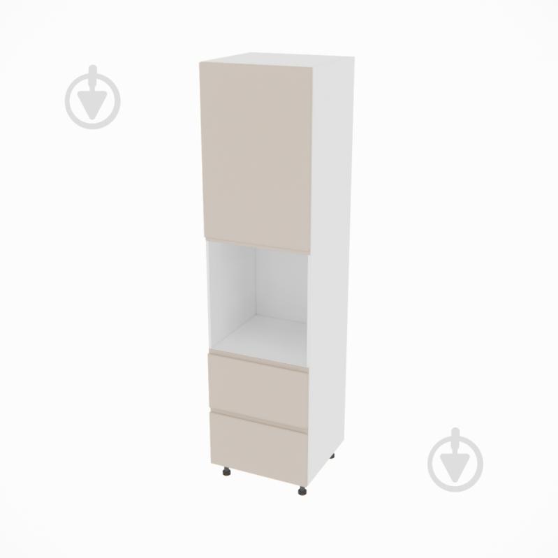 Пенал Влада ( П 60 ДШ (920) FAVORIT левая) пломбир/белый Світ Меблів - фото 1