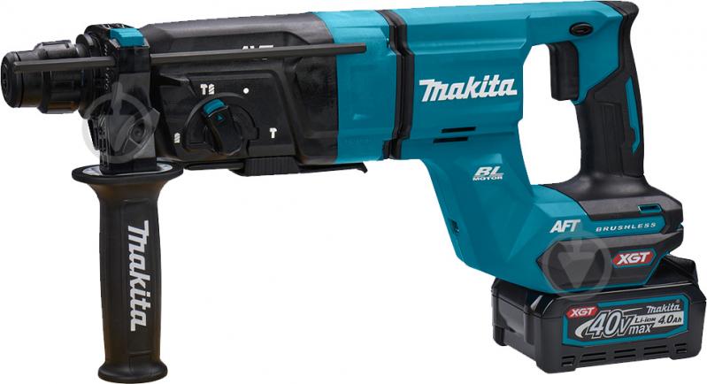 Перфоратор Makita XGT 40 V Max 28 мм HR007GM201 - фото 2