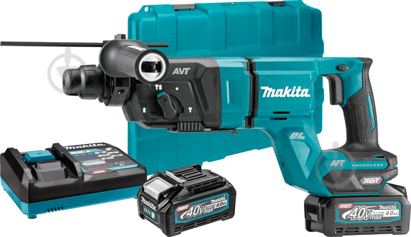 Перфоратор Makita XGT 40 V Max 28 мм HR007GM201 - фото 1