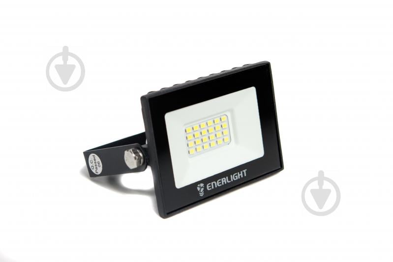 Прожектор светодиодный Enerlight 10 Вт IP65 черный MANGUST10SMD80С - фото 1