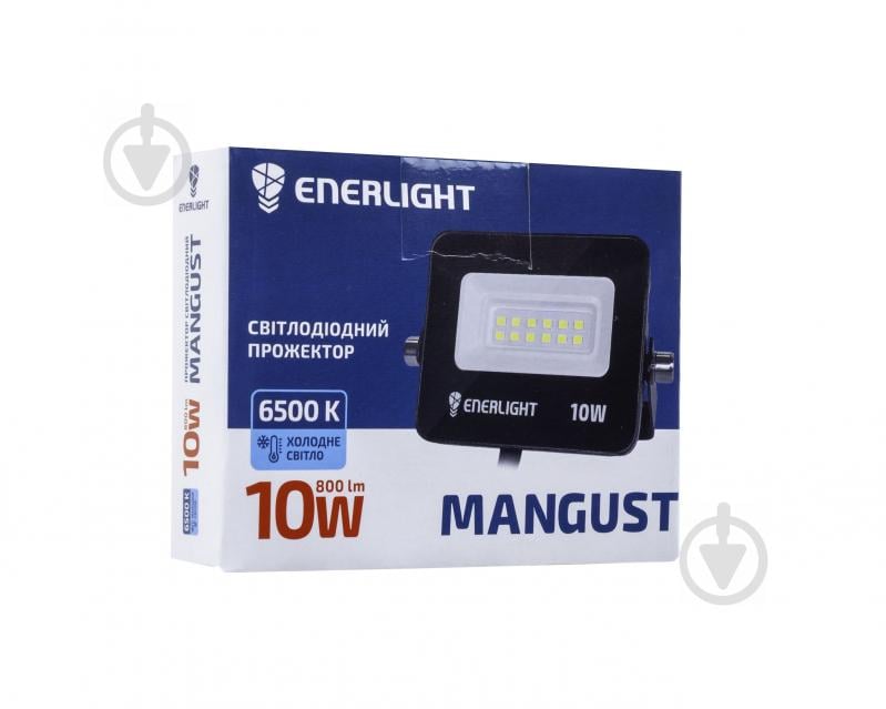 Прожектор светодиодный Enerlight 10 Вт IP65 черный MANGUST10SMD80С - фото 2