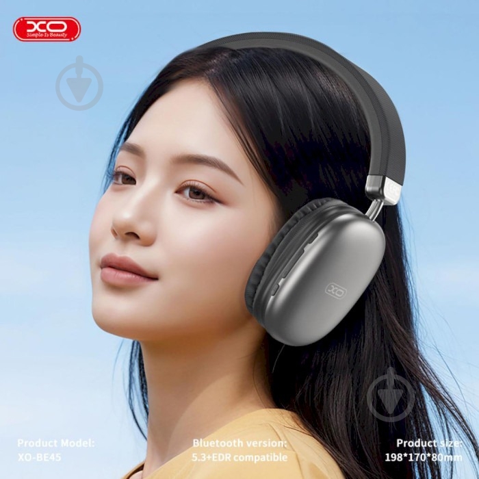 Наушники Xo BE45 black (BE45.black) - фото 4 Наушники Xo BE45 black (BE45.black) - фото 4