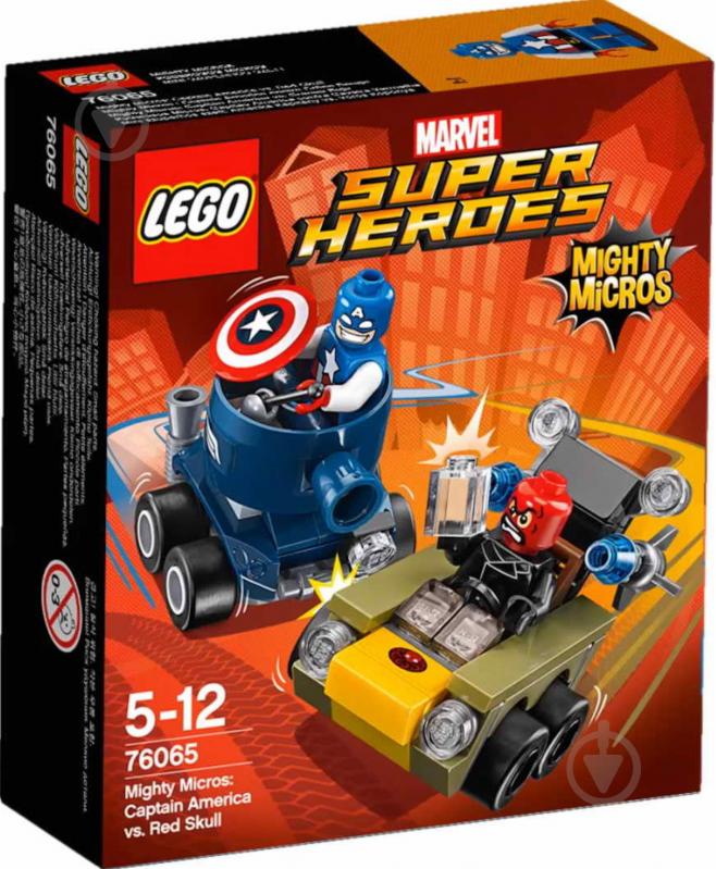 Конструктор LEGO Super Heroes Капитан Америка против Красного Черепа 76065 - фото 1