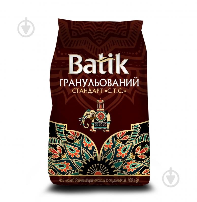 Чай черный Batik Гранулированный C.Т.С. 100 г - фото 1