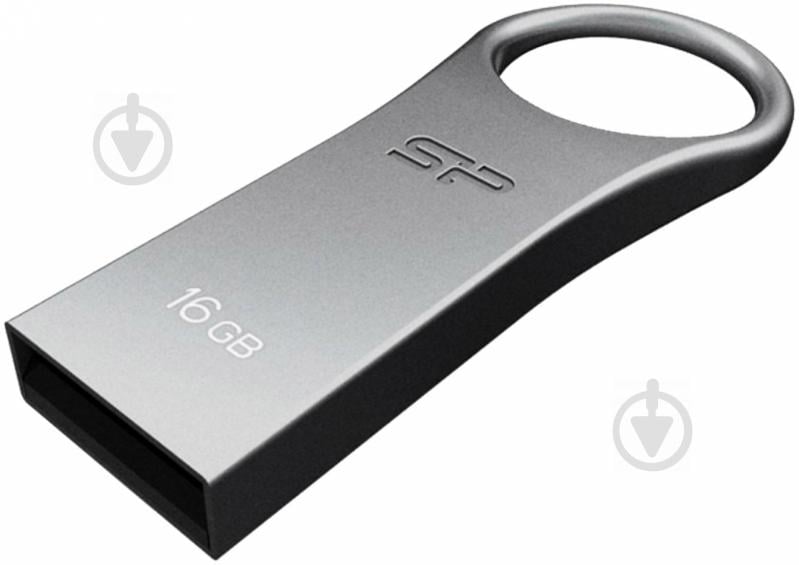 Флеш-пам'ять USB Silicon Power Firma F80 16 ГБ USB 2.0 silver (SP016GBUF2F80V1S) - фото 3