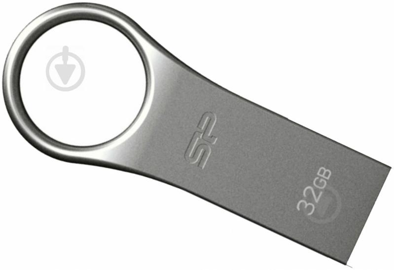 Флеш-память USB Silicon Power Firma F80 32 ГБ USB 2.0 silver (SP032GBUF2F80V1S) - фото 1