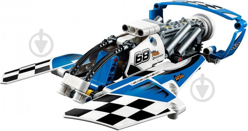 Конструктор LEGO Technic Гоночный гидроплан 42045 - фото 4 Конструктор LEGO Technic Гоночный гидроплан 42045 - фото 4