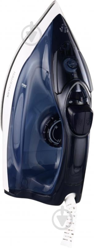 Утюг HausMark SI-6551 Blue - фото 2 Утюг HausMark SI-6551 Blue - фото 2