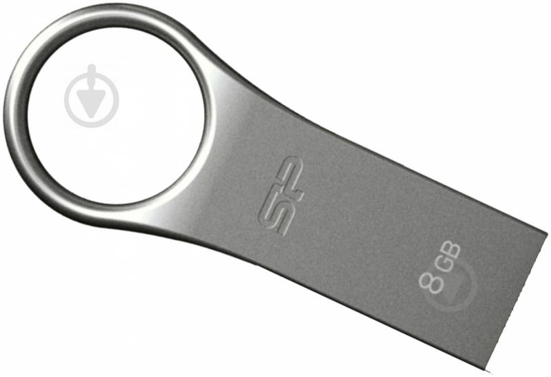 Флеш-память USB Silicon Power Firma F8 8 ГБ USB 2.0 silver (SP008GBUF2F80V1S) - фото 1