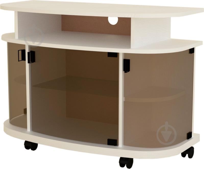 Подставка для ТВ Компанит Монтеррей нимфея альба - фото 1 Подставка для ТВ Компанит Монтеррей нимфея альба - фото 1