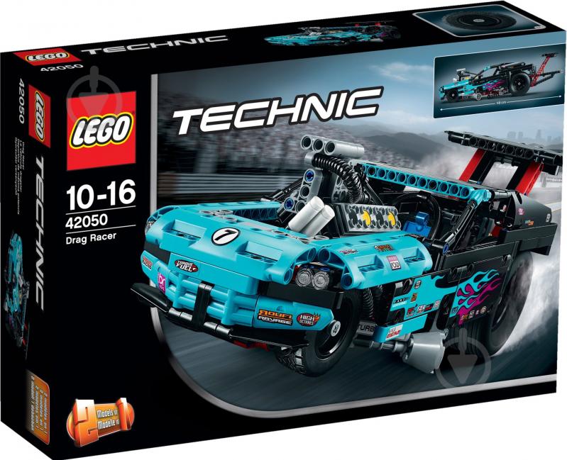 Конструктор LEGO Technic Драгстер 42050 - фото 1