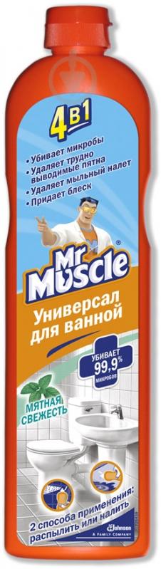 Универсальное средство Mr.Muscle для ванной Мятная свежесть 0,45 л - фото 1