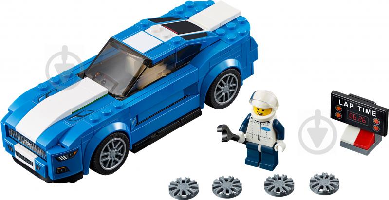 Конструктор LEGO Speed Champions Ford Mustang GT 75871 - фото 4