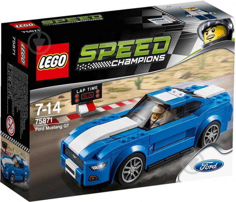 Конструктор LEGO Speed Champions Ford Mustang GT 75871 - фото 1