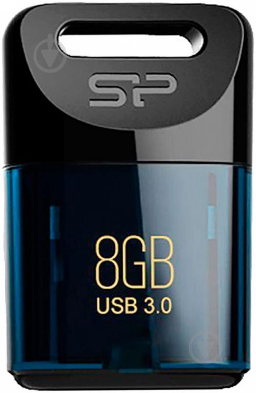 Флеш-память USB Silicon Power Jewel J06 8 ГБ USB 3.0 blue (SP008GBUF3J06V1D) - фото 1