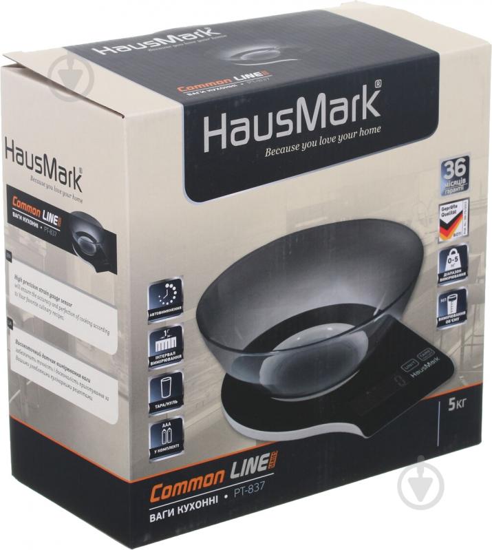ВИТРИНА! Весы кухонные HausMark PT-837 - фото 4 ВИТРИНА! Весы кухонные HausMark PT-837 - фото 4