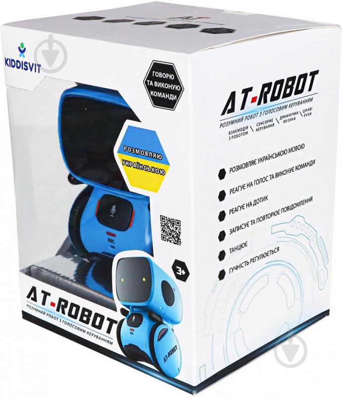 Интерактивный робот AT-Robot синий AT001-05-UKR - фото 3