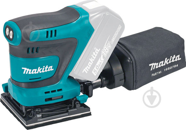 Шлифмашина эксцентриковая Makita LXT 18В 112x102 мм DBO480Z - фото 1