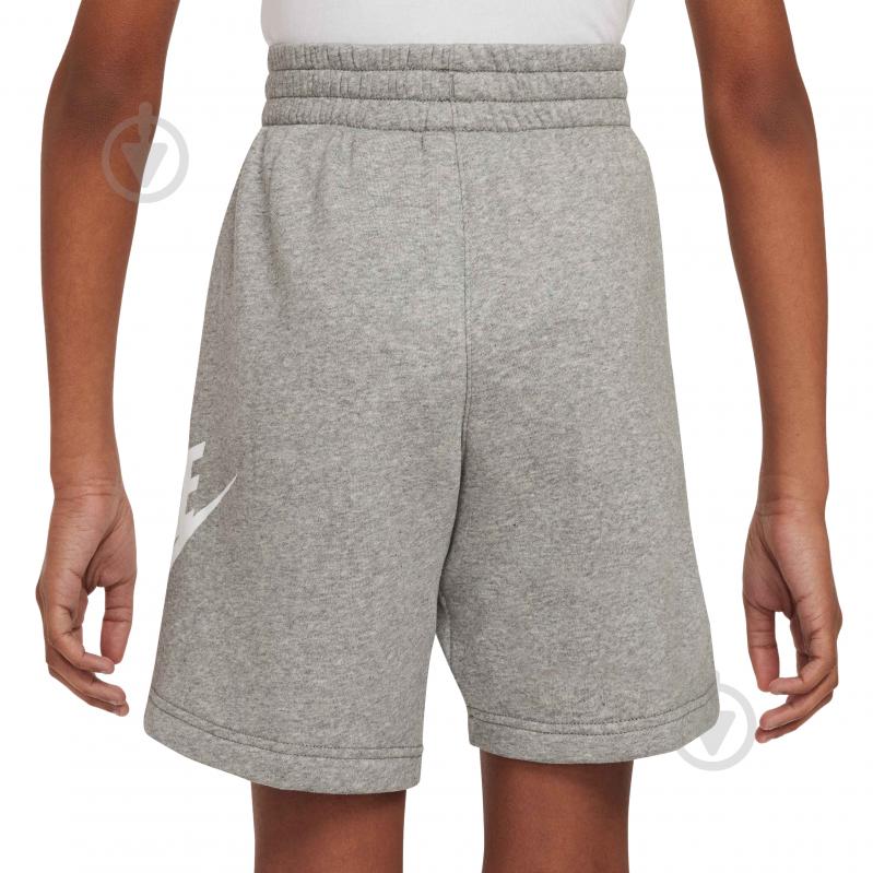 Шорты Nike K NSW CLUB FT SHORT HBR FD2997-063 р. XL серый - фото 2