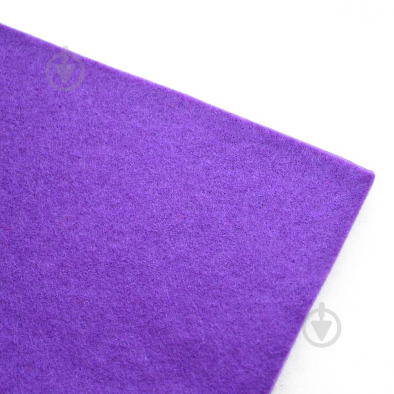 Набір фетру Santi м'який 10 арк. 741860 1,2 мм 21х30 см пурпуровий - фото 2