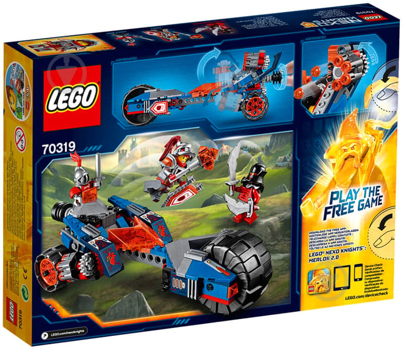 Конструктор LEGO Nexo Knights Громовая булава Мейси 70319 - фото 6