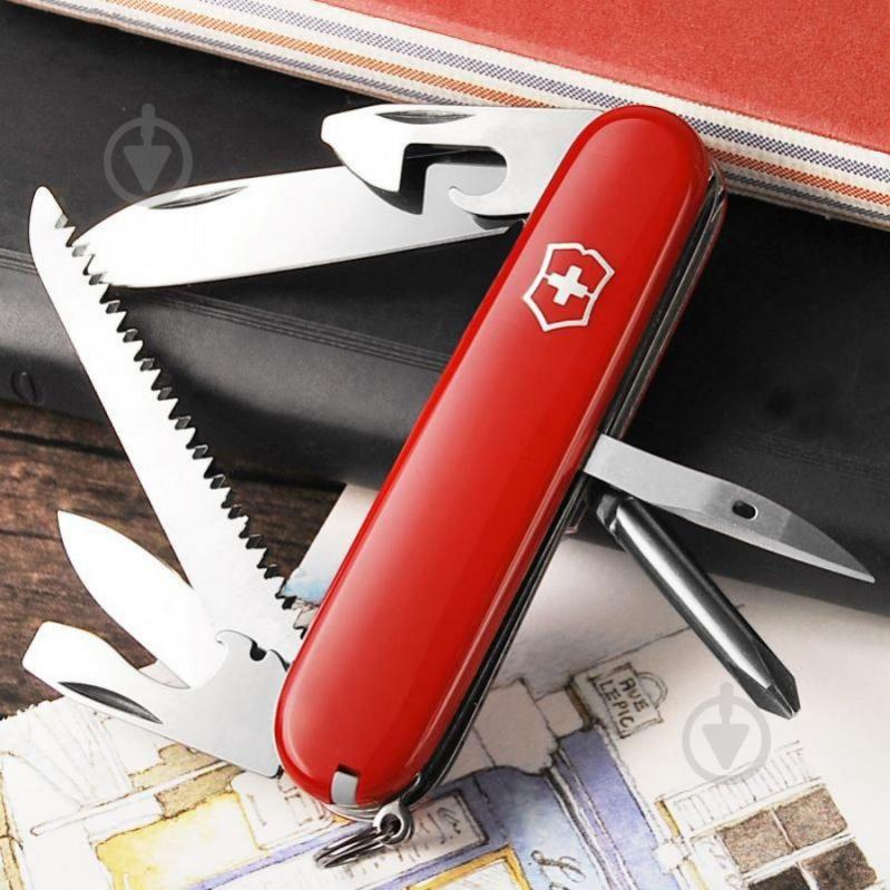 Ніж швейцарський Victorinox HIKER (13 інстр) 1.4613 - фото 5