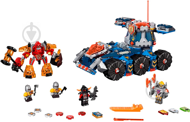 Конструктор LEGO Nexo Knights Боевая башня Акселя 70322 - фото 2