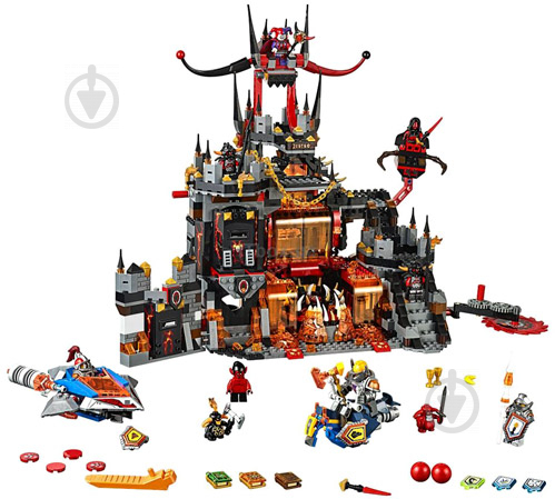 Конструктор LEGO Nexo Knights Вулканічне лігво Джестро 70323 - фото 2