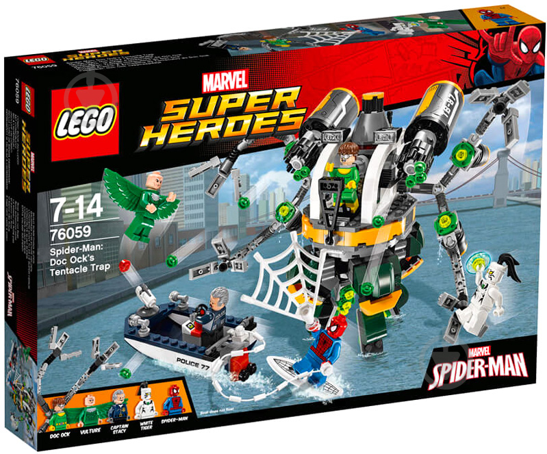 Конструктор LEGO Super Heroes Цепкие щупальца Доктора Осьминога 76059 - фото 1