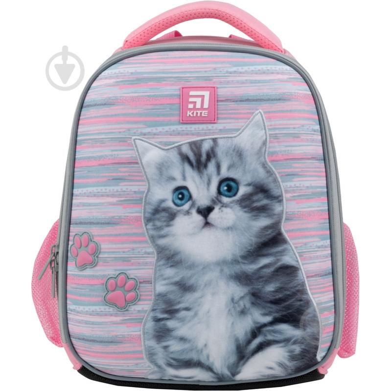 Рюкзак каркасный KITE Education 555 Charming kitty 49673 - фото 1 Рюкзак каркасный KITE Education 555 Charming kitty 49673 - фото 1