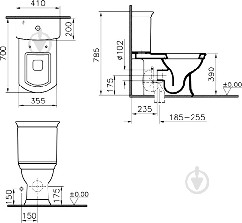 Бачок для унитаза Koller Pool Serenada - фото 2