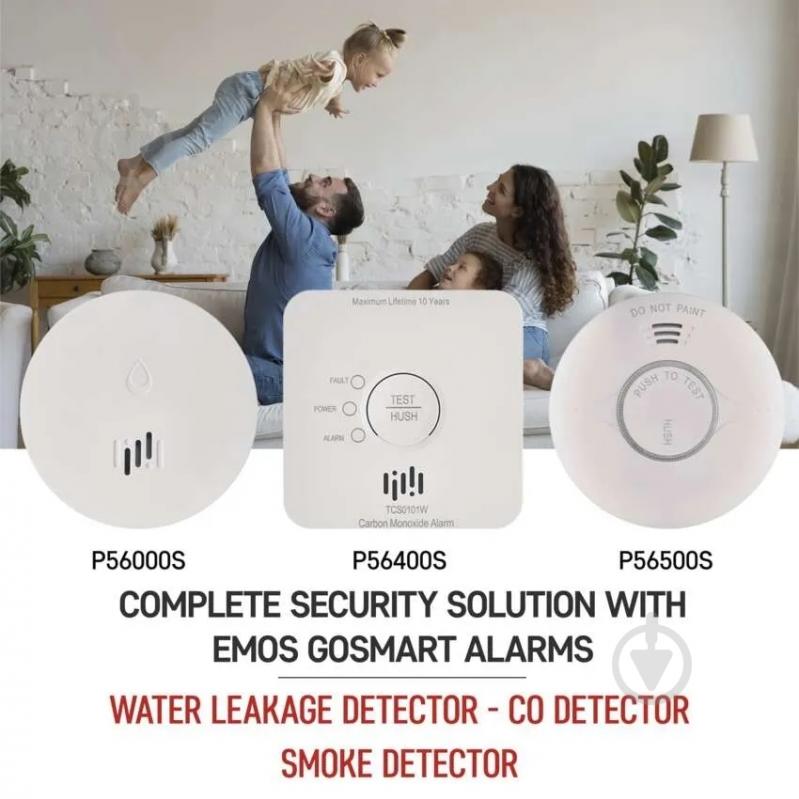 Датчик дыма Emos P56500S Wi-Fi умный - фото 5