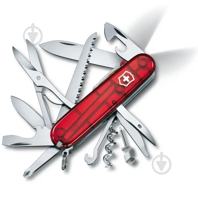 Нож швейцарский Victorinox HUNTSMAN (21 функция) 1.7915.T - фото 1