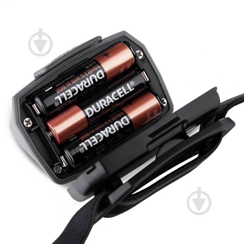 Ліхтар налобний Brevia 3 MODES + FLASH 200 Lm [019] Black 14200FAX1 - фото 4