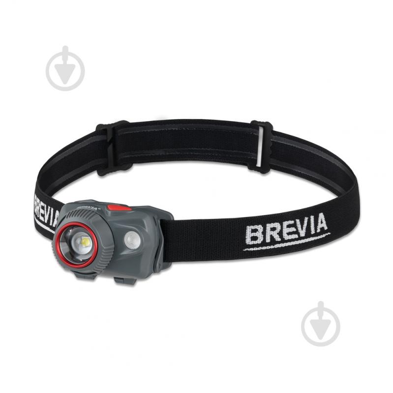 Фонарь налобный Brevia Focus Control White/Red 580 Lm [019] Black 14580FRAX1 - фото 1