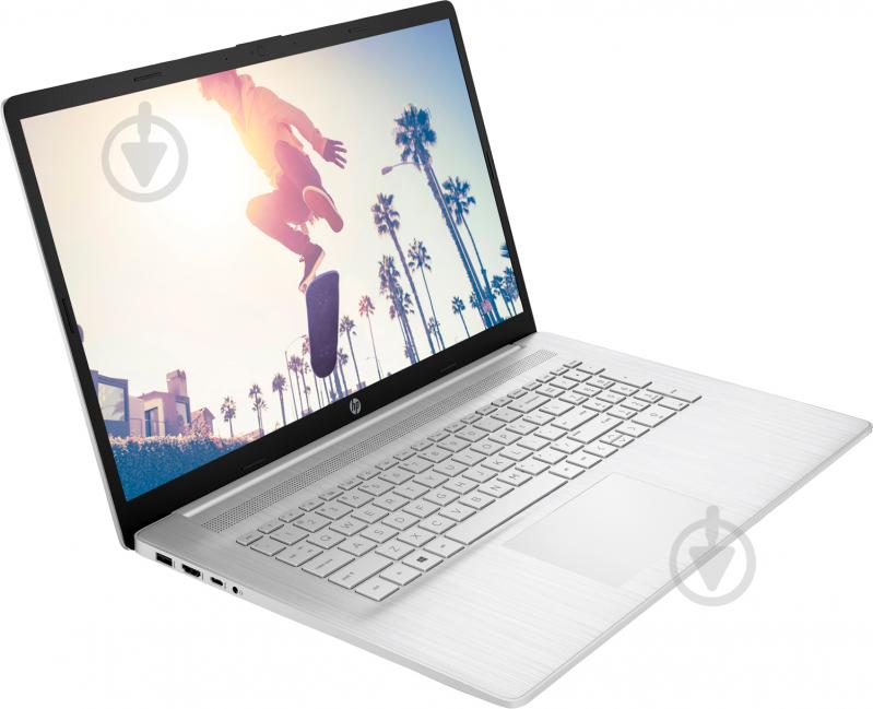 Ноутбук HP HP 17-cn3023ua 17,3" (9H8Q7EA) natural silver - фото 2