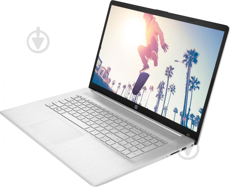 Ноутбук HP HP 17-cn3023ua 17,3" (9H8Q7EA) natural silver - фото 3