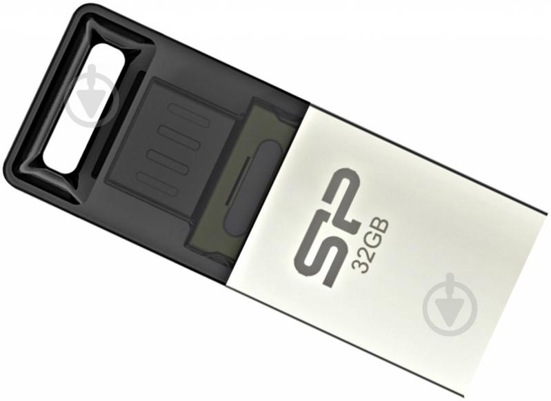 Флеш-память USB Silicon Power Mobile X10 32 ГБ USB 2.0microUSB (OTG) beige (SP032GBUF2X10V1C) - фото 1