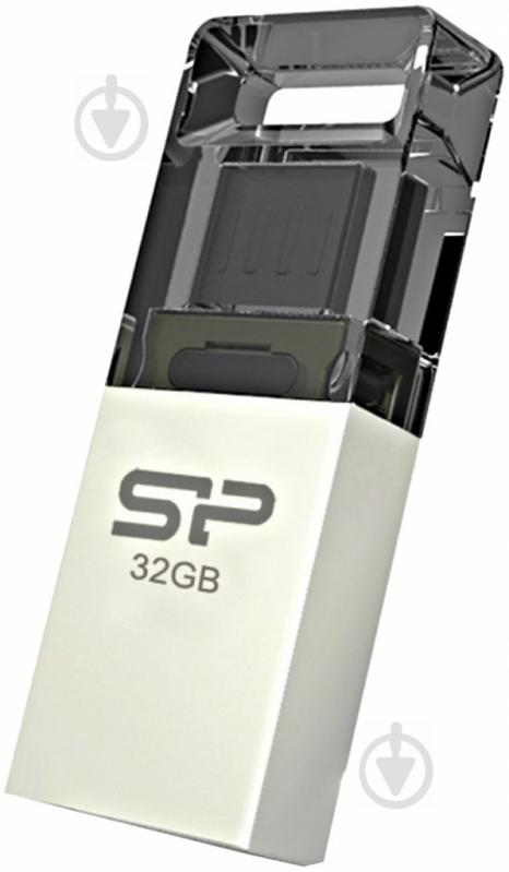 Флеш-память USB Silicon Power Mobile X10 32 ГБ USB 2.0microUSB (OTG) beige (SP032GBUF2X10V1C) - фото 2