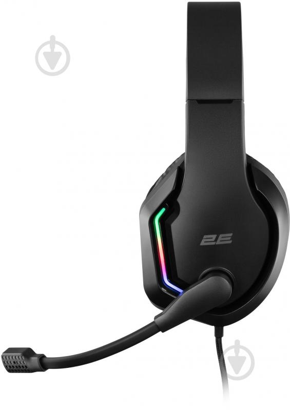 Гарнітура ігрова 2E HG315 RGB USB 7.1 black (2E-HG315BK-7.1) - фото 6