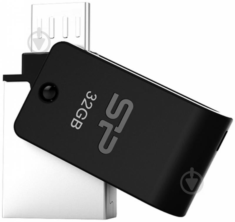 Флеш-пам'ять USB Silicon Power Mobile X21 32 ГБ USB 2.0 black (SP032GBUF2X21V1K) - фото 4