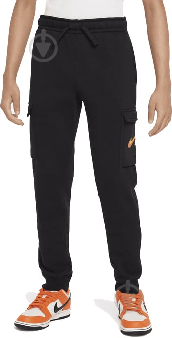 Штани Nike B NSW SI FLC CARGO PANT BB FZ4718-455 р. L синій - фото 1