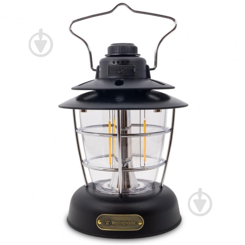 Фонарь Westinghouse RETRO 6W LED Filament WF241 Type-C 400 Lm черный WF241-CB(Black) - фото 1 Фонарь Westinghouse RETRO 6W LED Filament WF241 Type-C 400 Lm черный WF241-CB(Black) - фото 1