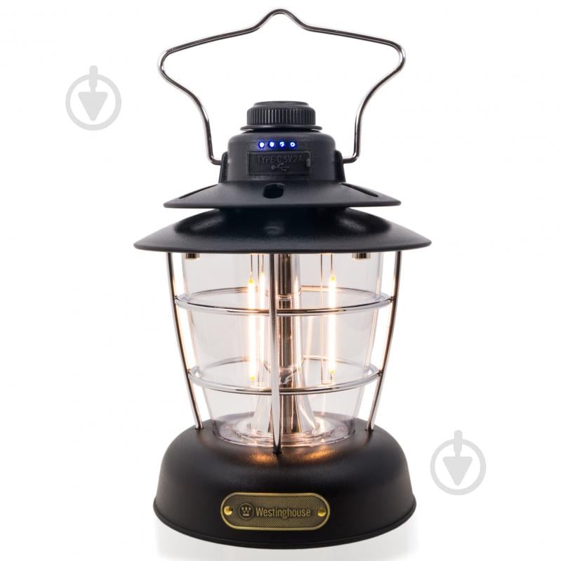 Фонарь Westinghouse RETRO 6W LED Filament WF241 Type-C 400 Lm черный WF241-CB(Black) - фото 3 Фонарь Westinghouse RETRO 6W LED Filament WF241 Type-C 400 Lm черный WF241-CB(Black) - фото 3