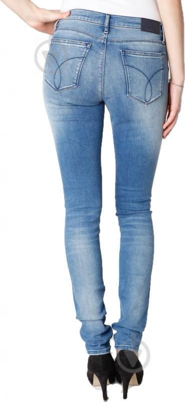 Джинсы Calvin Klein Performance Mid Rise Skinny - Deep Sky J20J204666-911 р. 26-32 синий - фото 2