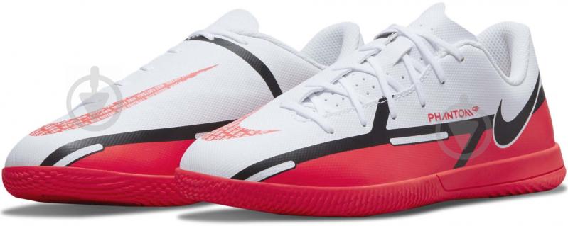 Футзальне взуття Nike Jr. Phantom GT2 Club IC DC0825-167 р.36,5 білий - фото 6