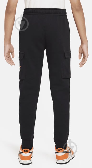 Брюки Nike B NSW SI FLC CARGO PANT BB FZ4718-455 р. XS синий - фото 2