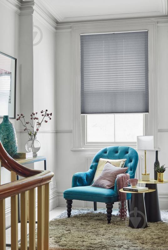 Штора-плиссе Rollotex ткань MELANGE 54х40 см Светло-серый - фото 3 Штора-плиссе Rollotex ткань MELANGE 54х40 см Светло-серый - фото 3