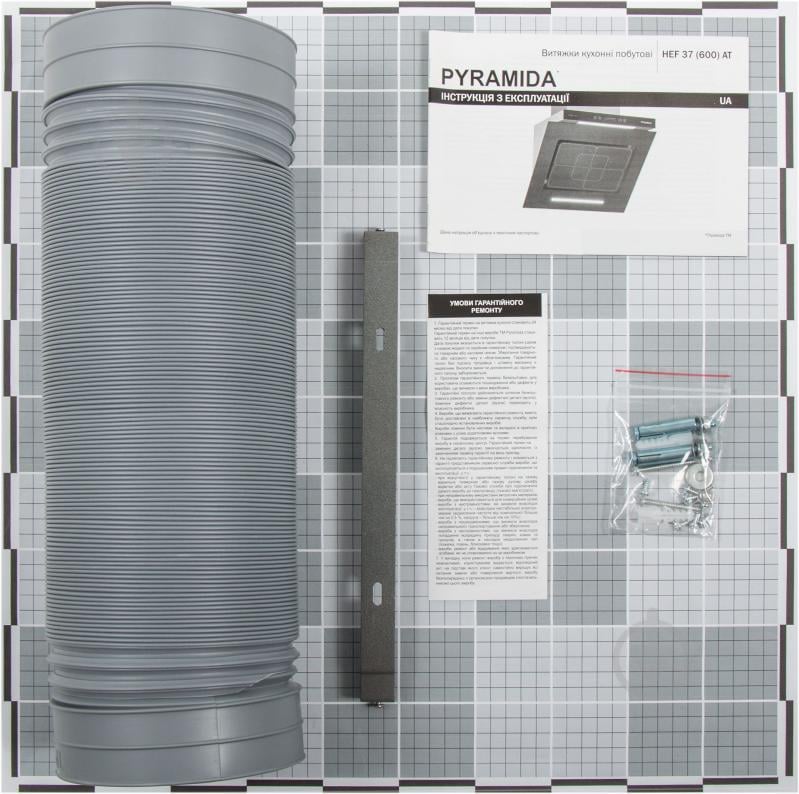 Вытяжка Pyramida HEF 37 (600) AT - фото 6