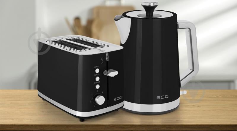 Тостер ECG ST 2766 Vintage Nero - фото 12